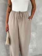 Ayrobin Oversize Pantalon - Bej resmi